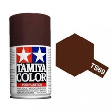 TAMIYA Tamiya TS-69 - Linoleum Pont mat - Linoleum Deck brown - bombe 100 ml