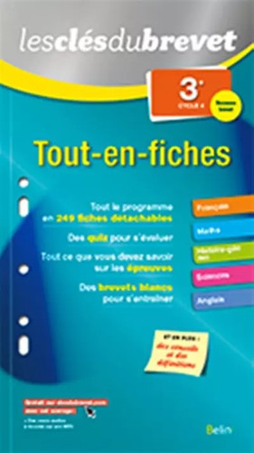 Tout fiches 3ème - tout-en-fiches, 3ème: