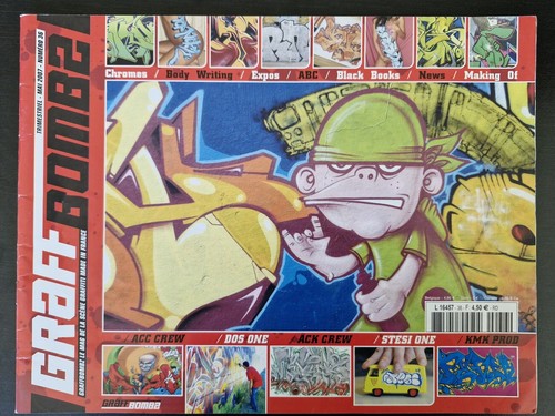 Graffiti magazine graffbombz - graffiti,