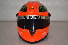Michael Schumacher Mercedes GP Brazil 2012 last race helmet casque casco 1/2 
