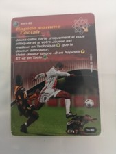 Rapide Comme L'éclair Carte France Foot 2001-02 #16 ( Sonny Anderson)