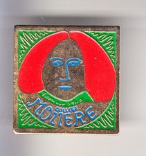 RARE PINS PIN'S .. ART ECOLE SCHOOL COLLEGE LYCEE LIVRE THEATRE ART MOLIERE ~B6