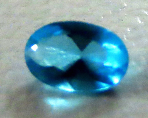 Topaze bleue naturelle - , du