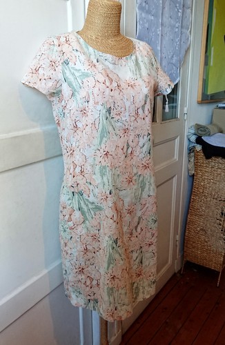 Robe été droite esmara - esmara, lin