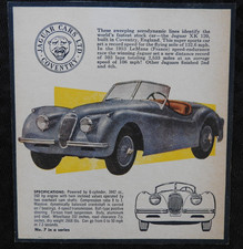 1953 "LE JAGUAR XK 120"