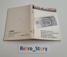 Atari Lynx - Console Portable - Manuel de l'utilisateur / Owner's Manual
