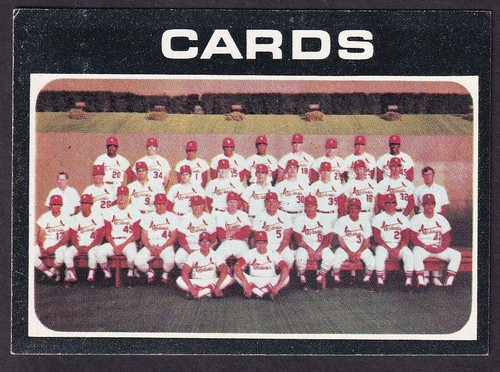1971 topps louis cardinals - topps,