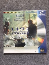 2 laserdisc 1492 Christophe Colomb un film de Ridley Scott