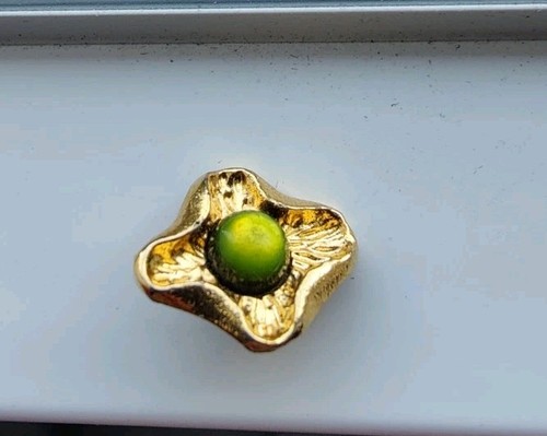 Bouton vintage fleur métal - vintage,