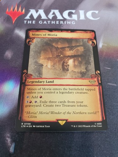 Mtg mines moria foil - mines,