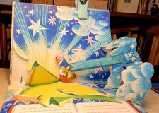 LIVRE ANCIEN 1960 EO POP-UP RELIEF, KUBASTA, LES 7 CORBEAUX, ARTIA, PRAGUE