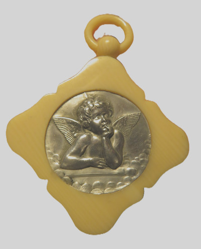 Medaille berceau bakélite - de,