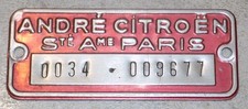 ANCIENNE PLAQUE EN TOLE