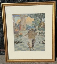 Tableau par Léon Carré, peintre orientaliste , Gravure ou Dessin ?Aquarellé