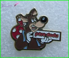 Pin's Père Dodu avec Un ours Bear baluchon 1992 Turner Entert.  #B2