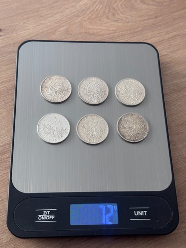Lot pièces 5 - de,