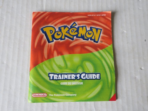 Pokemon trainer guide - guide,