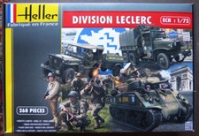 COFFRET HELLER 1/72 DIVISION LECLERC (SANS BOITE)
