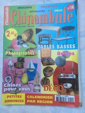 CHINANBULE 14 BROCANTE ANTIQUITE/ PHONOGRAPHE/ TABLE BASSE/ BOULE/ ASTUCES