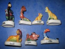 Série complete de 7 feves: Roi lion disney