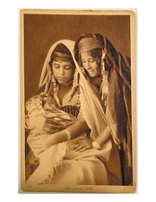 Carte postale ancienne ; Lenhert & Landrock : 120 - La Jeune Mere, 1910