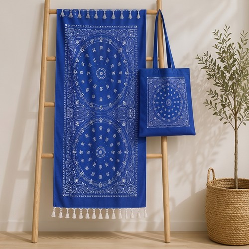 Ensemble serviette plage - ensemble, de