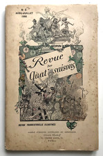 Revue des Quat’ Saisons. 1900. Illustrations Louis MORIN + lettre de l'éditeur