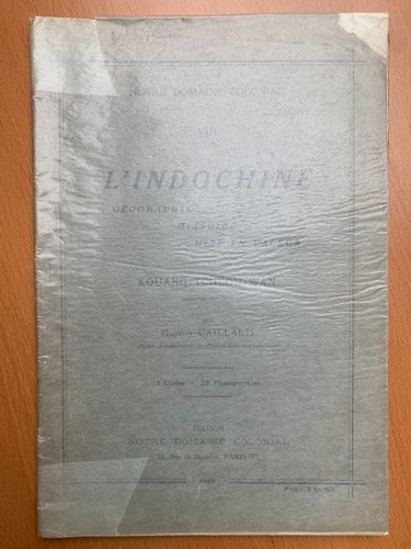 Indochine kouang tchéou - -,