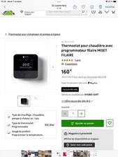 Thermostat Saunier Duval MISET