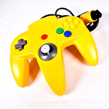 Manette Pad Controller Nintendo 64 N64 Officiel NUS-005 Yellow Jap Japan 2