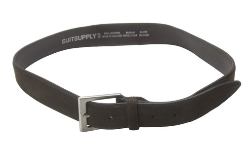 Ceinture suède marron - ceinture, en