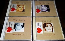 MARIE LAFORET RARE LOT DE 4 CD DE LA SERIE FRAGILE DE A a Z 