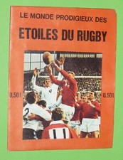 POCHETTE VIDE EMPTY PACKET AGEDUCATIFS PANINI ETOILES RUGBY 1971-1972