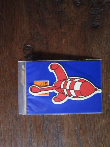 Tintin fusee magnet hergé - tintin,