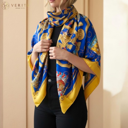 Rare vintage foulard soie - foulard,