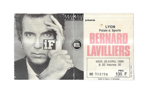 Rare ticket billet concert - /,