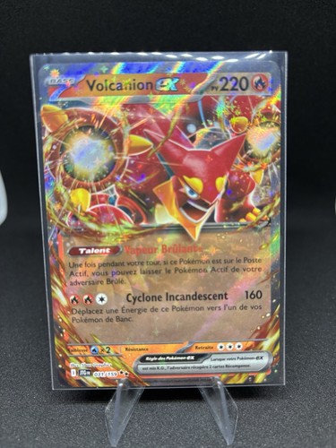 Carte pokémon volcanion - carte, ex
