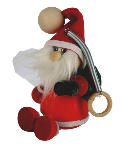 Suspension bois père noël - père,