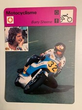 CARTE MOTOCYCLISME ED. RENCONTRE 1977 // BARRY SHEENE