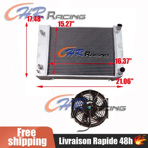 3row alloy radiator fan - alloy, +fan