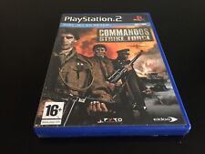 COMMANDOS STRIKE FORCE PLAYSTATION 2 PS2 EDITION FR PAL COMPLET