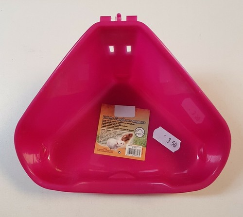 Toilette angle pour rongeurs - pour,