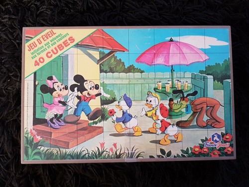 Puzzle cube mickey picsou - puzzle,