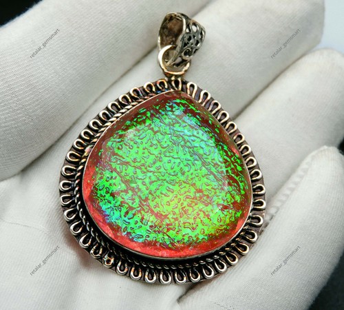 Grand pendentif pierre - grand,