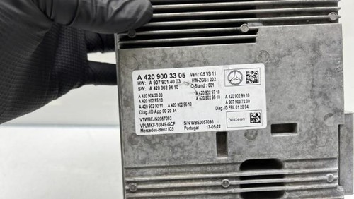 Autoradio origine mercedes - autoradio, d'origine