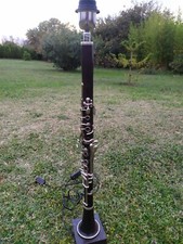  Lampe Clarinette   Ancienne Instrument de Musique Hauteur 72 cm