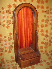 Vintage Ancien MIROIR MEUBLE A