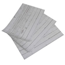  Lot de 3 toiles de fond imperméables en grain de bois pour photographie et
