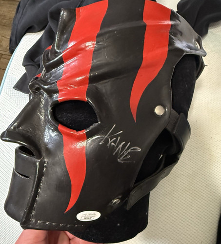 Kane signed jsa replica mask - jsa,