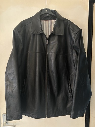 Blouson cuir noir - noir, veste